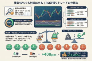 RSIの使い方を分析したらRSIだけで勝てる結果になったので公開