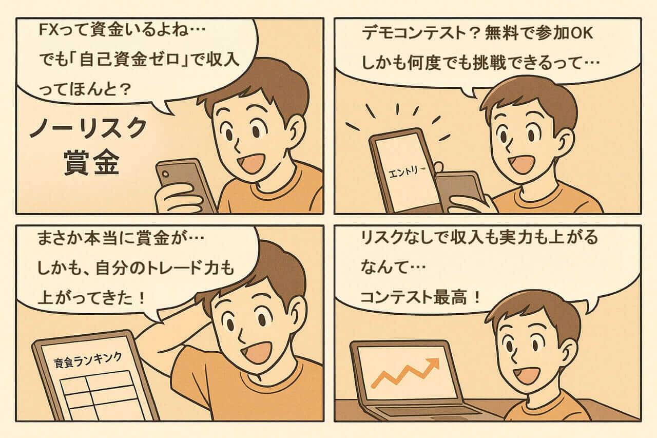 FXでノーリスク×継続収入が可能！自己資金ゼロで“何度も挑戦できる”注目の方法を紹介
