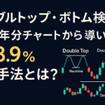 ダブルトップ・ボトム検証｜13年分チャートから導いた勝率78.9%の手法とは？