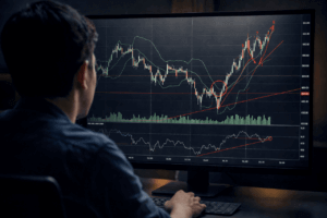 ゴールド15分足×RSIヒドゥンダイバージェンスで短期ロング！1時間足トレンドラインも絡めたリアルトレード解説